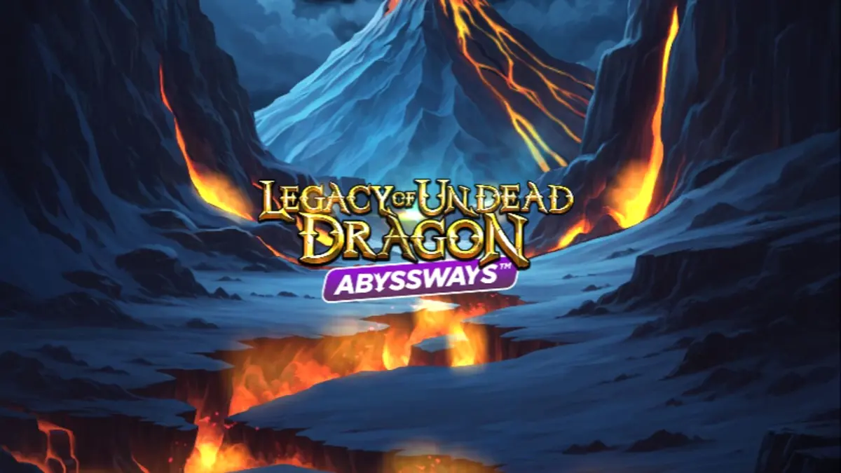 Legacy of Undead Dragon Abyssways slot dengan naga undead dan grid yang menyala