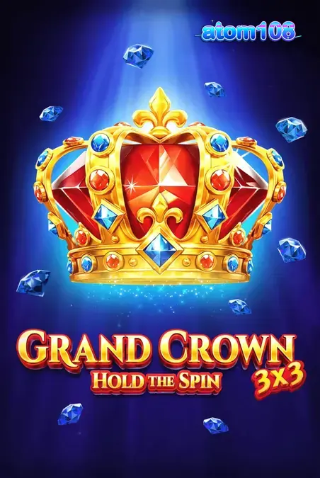 Tampilan antarmuka slot 3×3 Grand Crown: Hold the Spin pada perangkat seluler